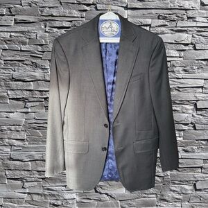 Ted Baker Charcoal Gray Two-Button Suit Jacket and Pants  / Worn Once